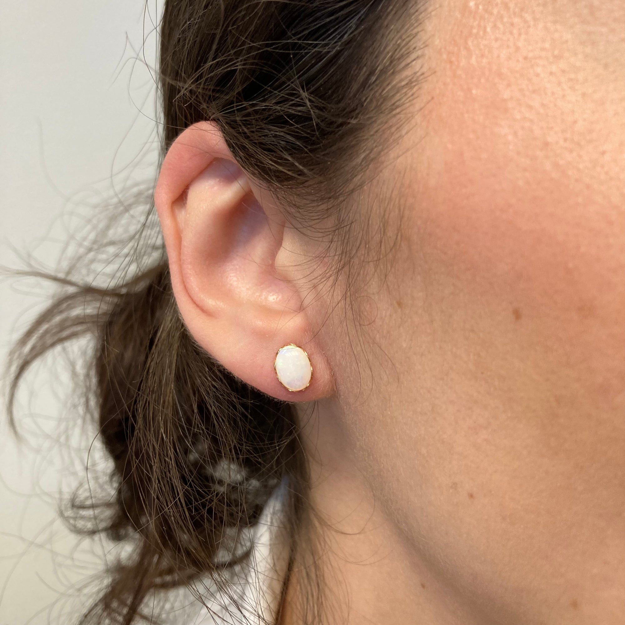 Opal Stud Earrings | 1.40ctw |