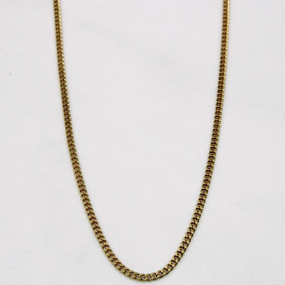 14k Yellow Gold Chain | 24