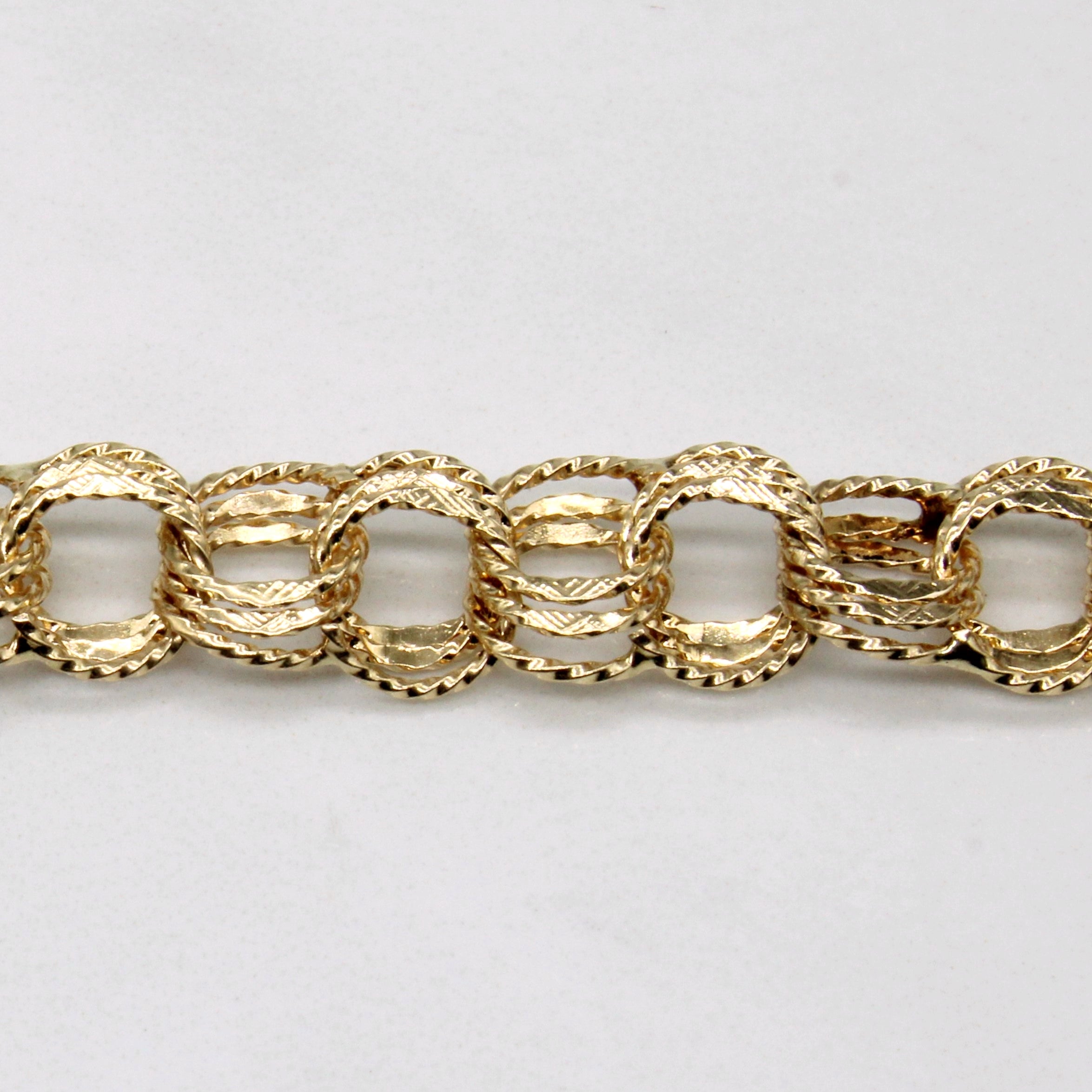14k Yellow Gold Bracelet | 7.75" |