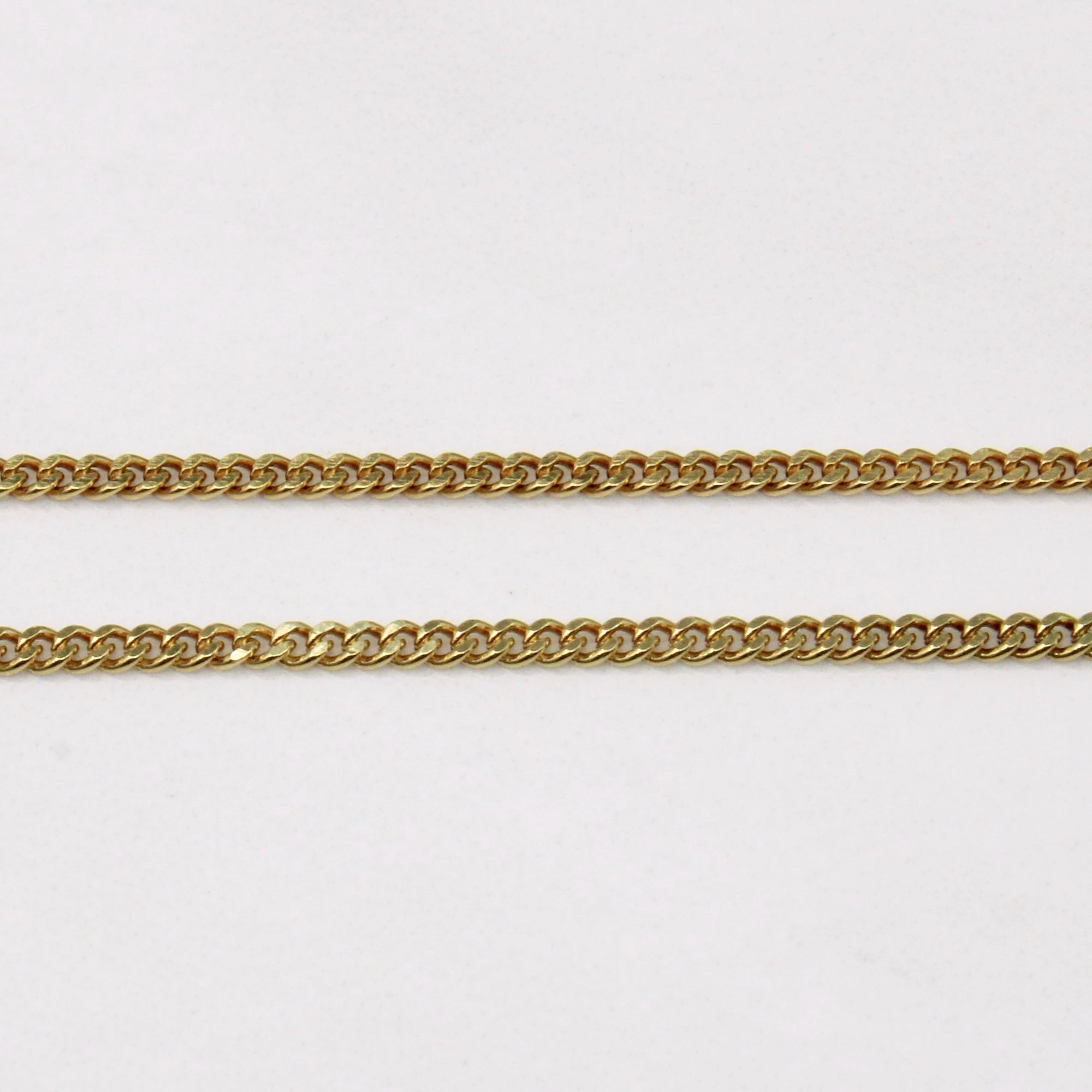 9k Yellow Gold Necklace | 18