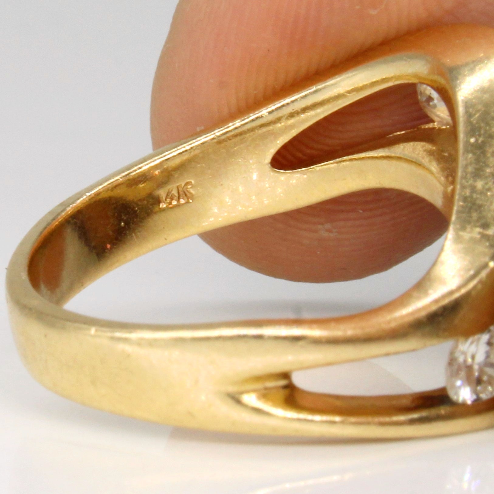Five Stone Diamond Waterfall Ring | 1.00ctw | SZ 6 |