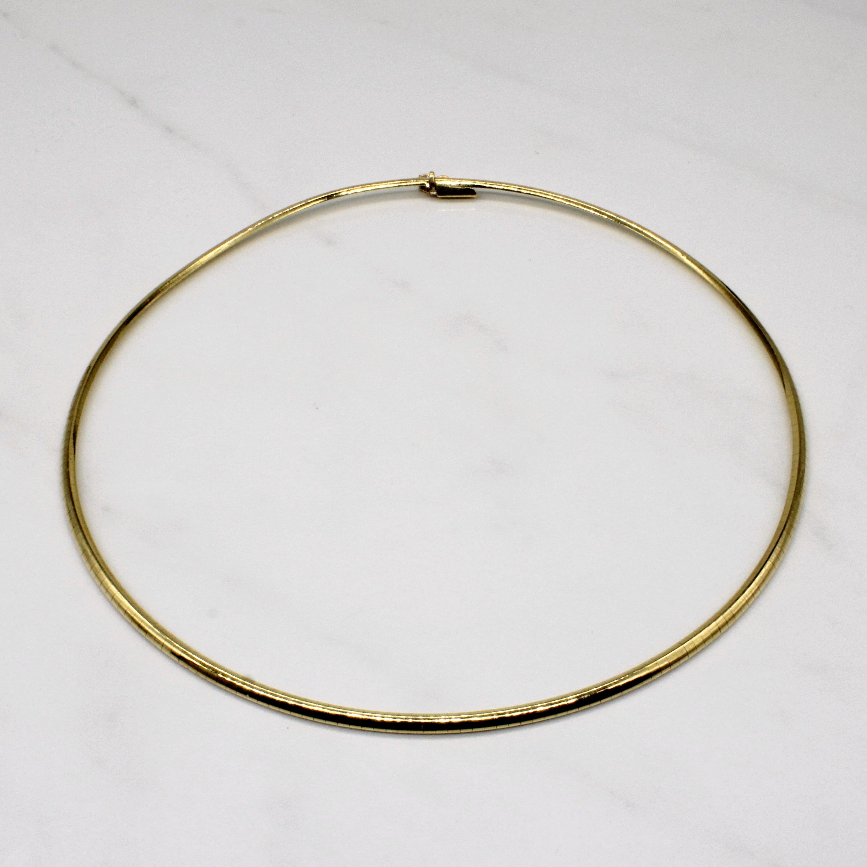 18k Yellow Gold Necklace | 16" |