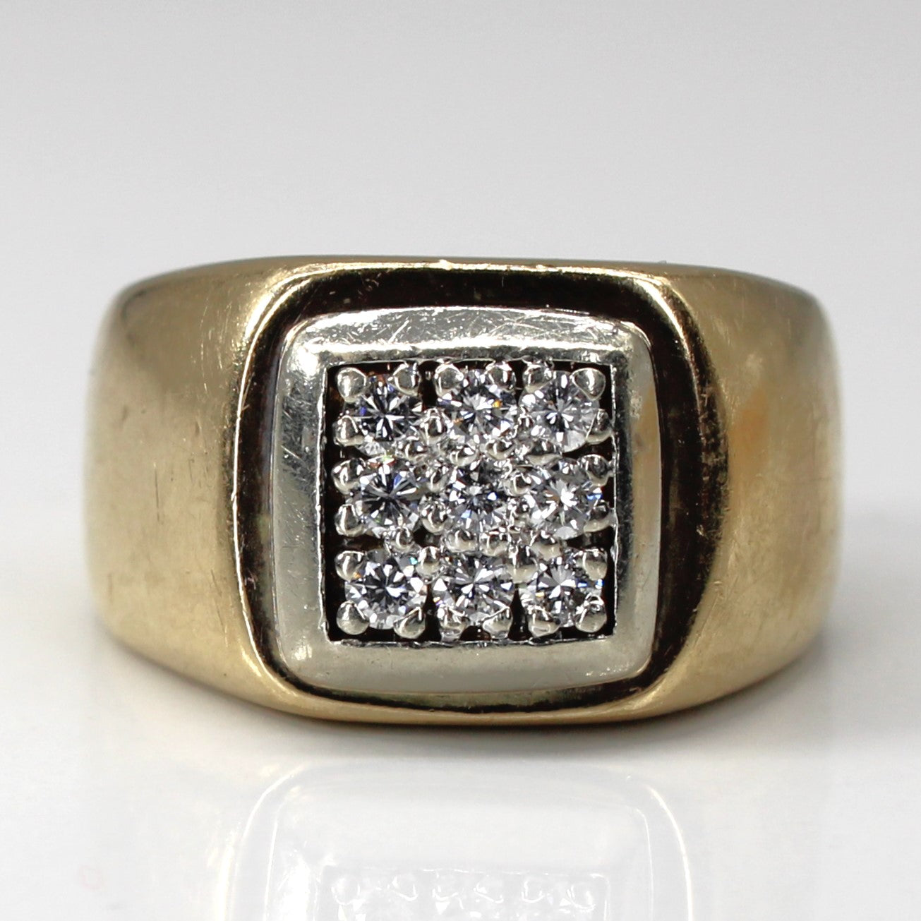 Cluster Set Diamond Ring | 0.27ctw | SZ 5.5 |