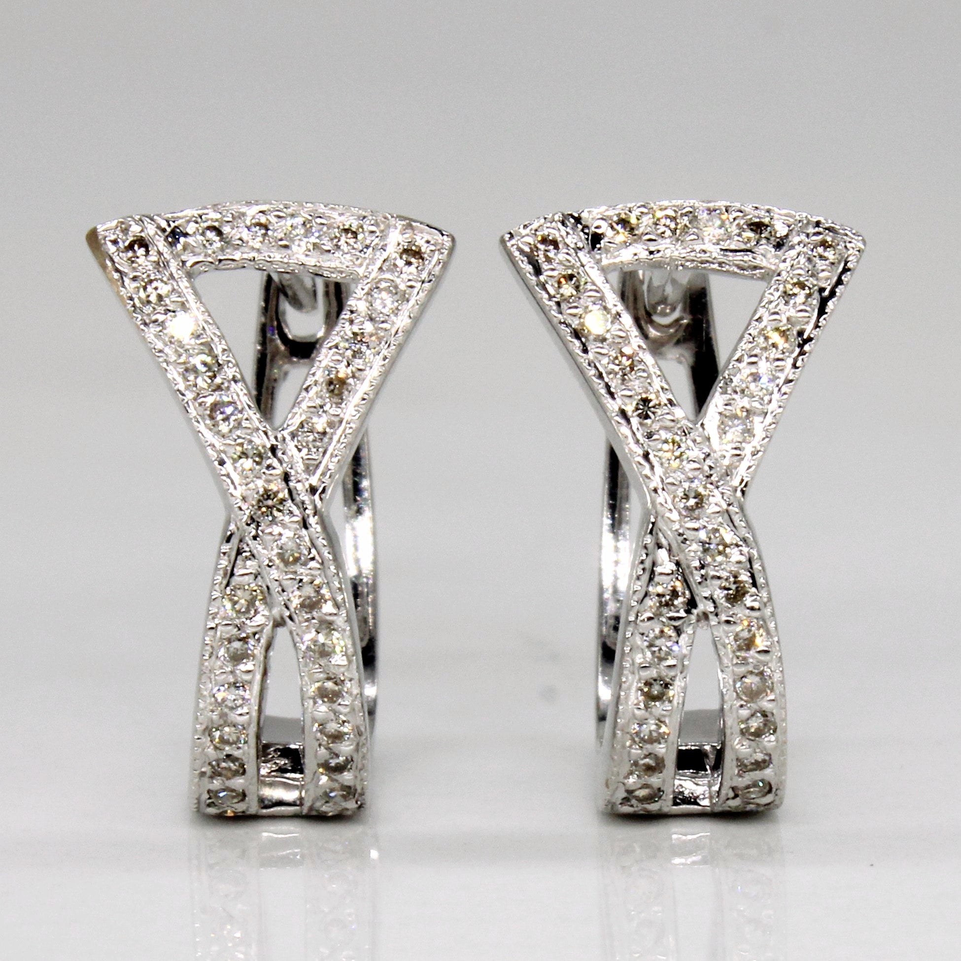 Diamond Huggie Earrings | 0.30ctw |