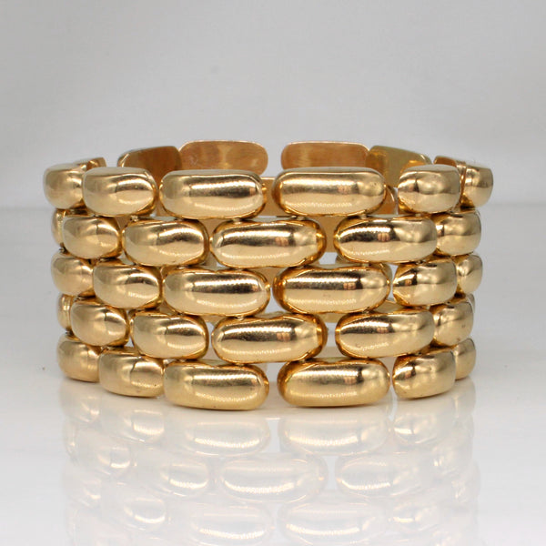 14k Yellow Gold Bracelet | 7.5