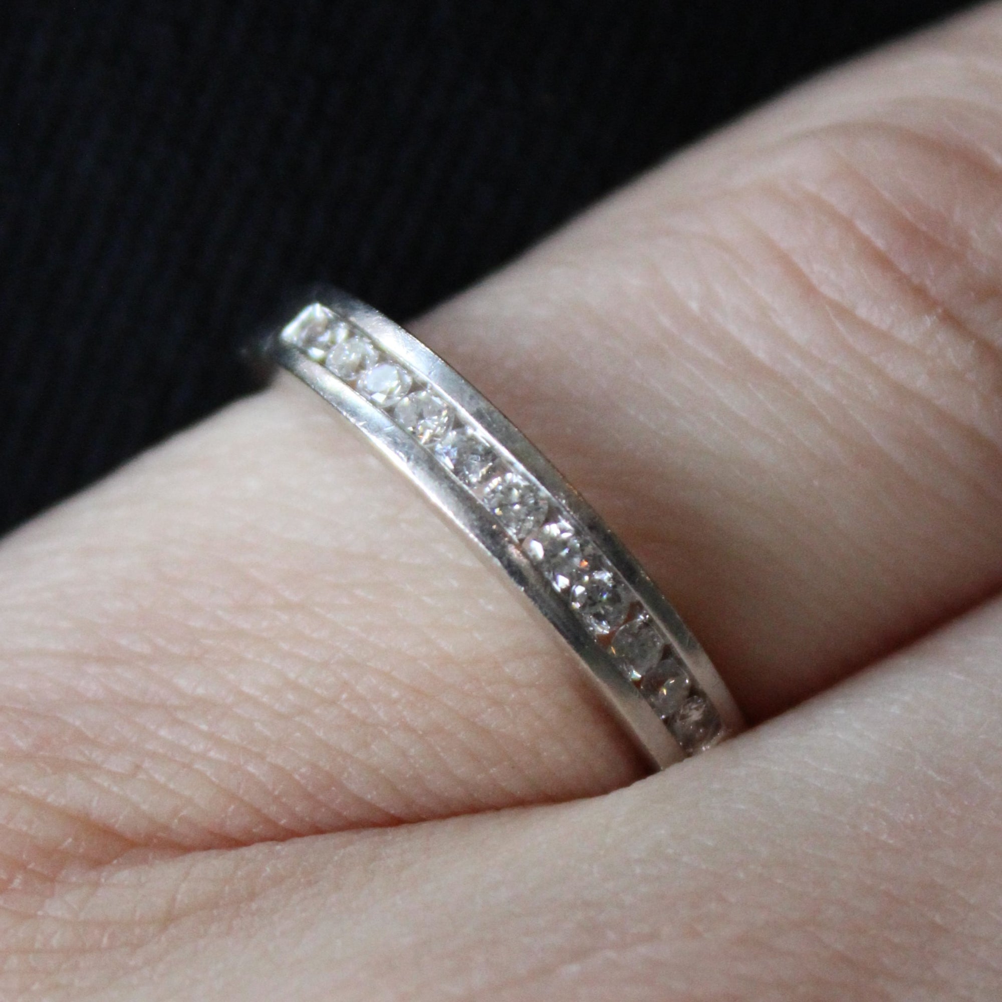 Channel Set Diamond Ring | 0.28ctw | SZ 7 |