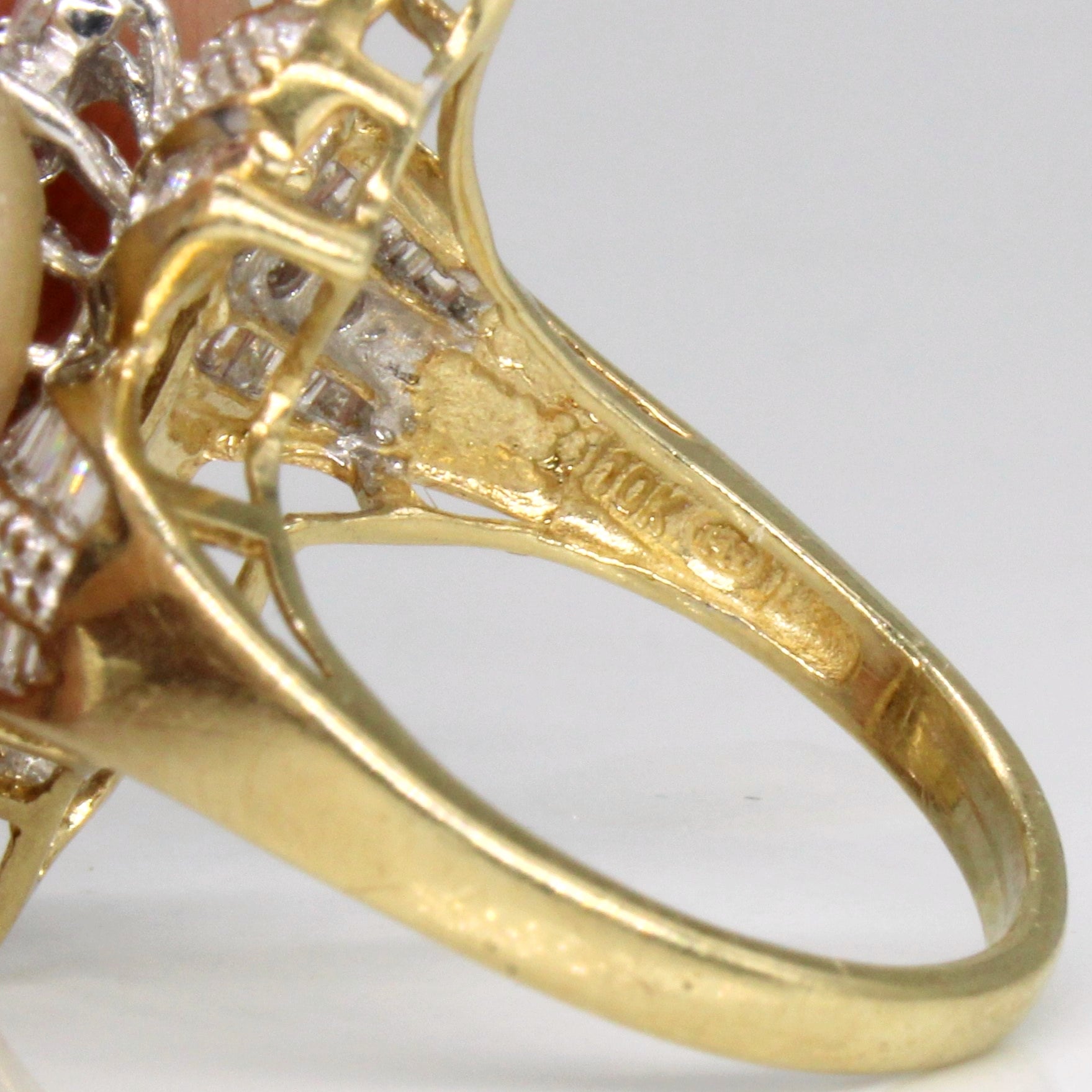 Diamond Waterfall Ring | 1.00ctw | SZ 6.75 |