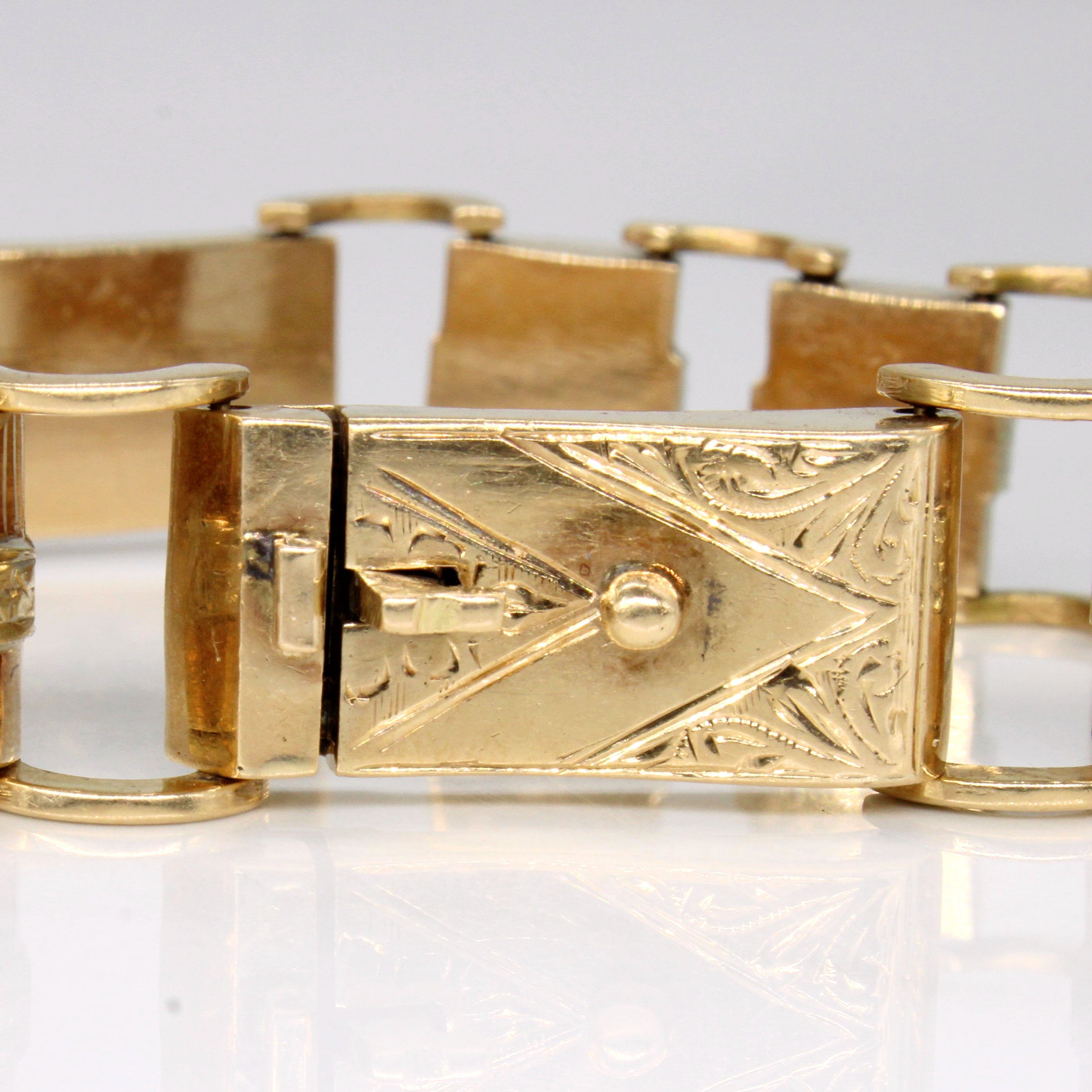 14k Two Tone Gold Bracelet | 8" |