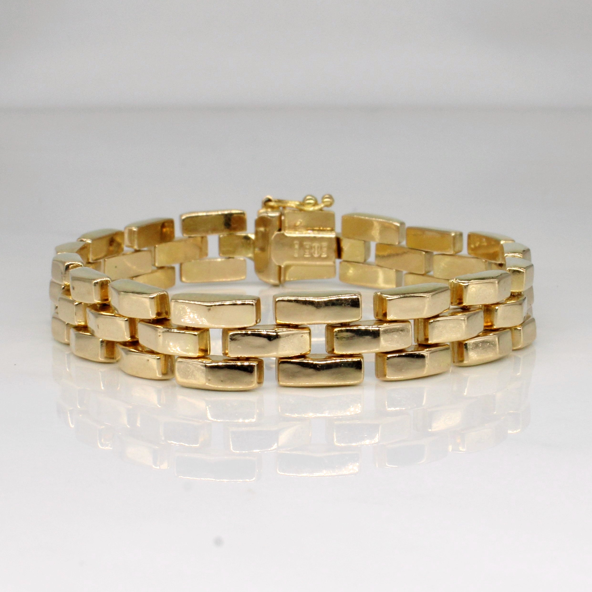 14k Yellow Gold Bracelet | 7" |