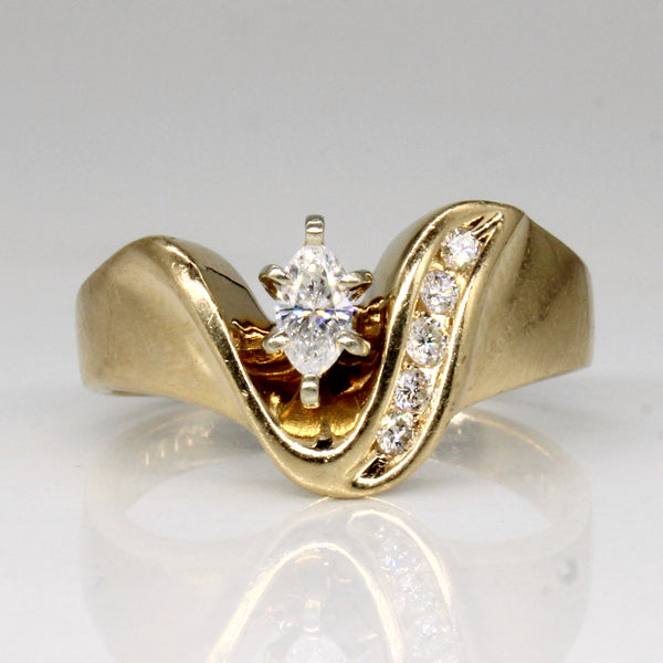 Diamond Engagement Ring | 0.33ctw | SZ 7.75 |