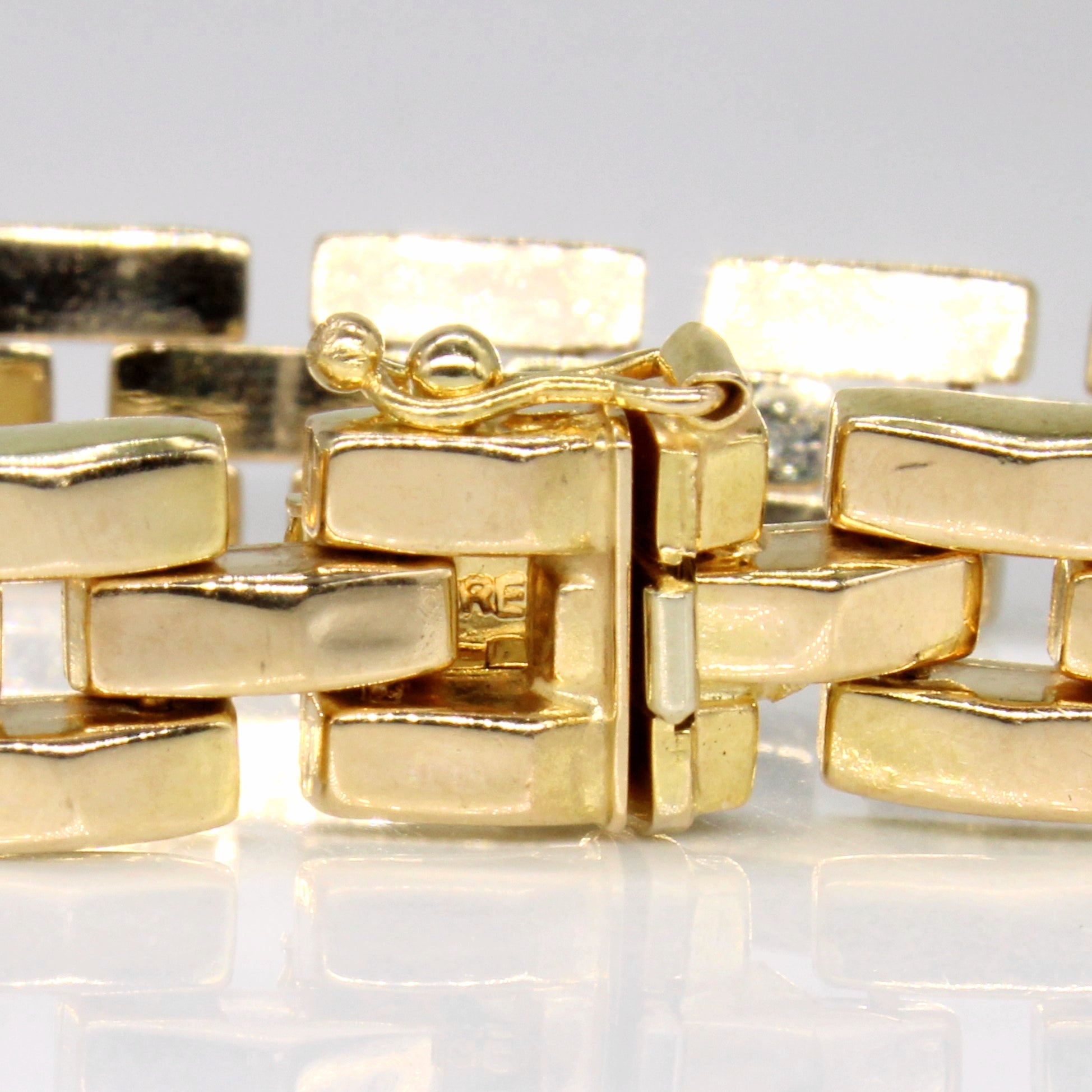14k Yellow Gold Bracelet | 7" |