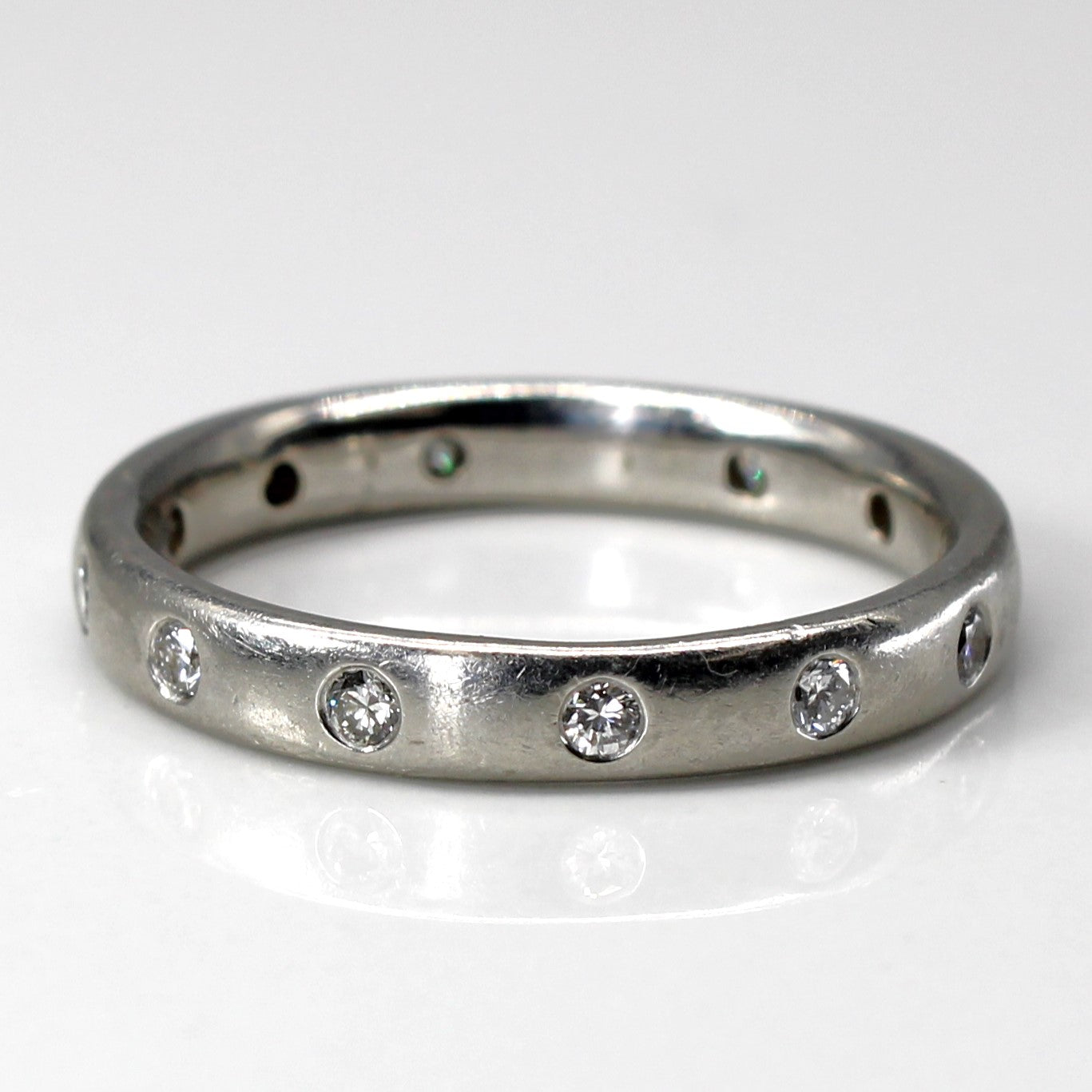 Flush Set Diamond Band | 0.24ctw | SZ 6.5 |