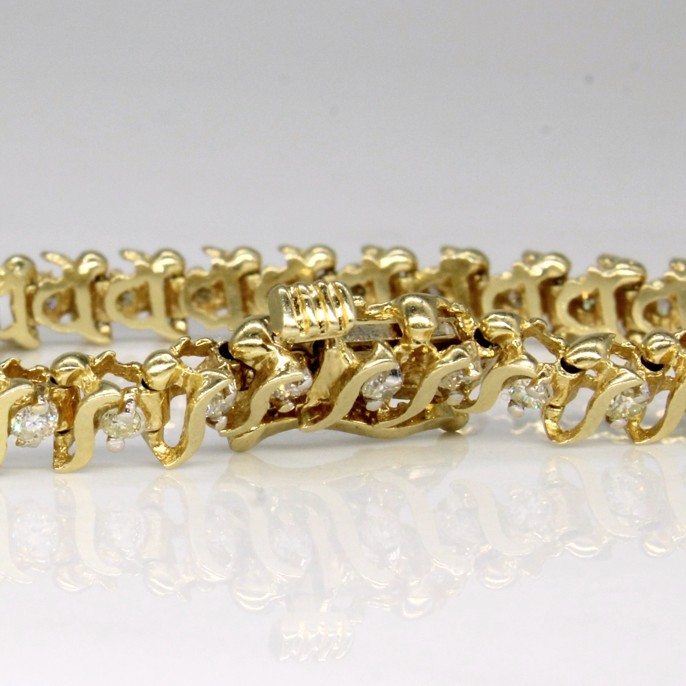 Diamond Tennis Bracelet | 0.75ctw | 7" |