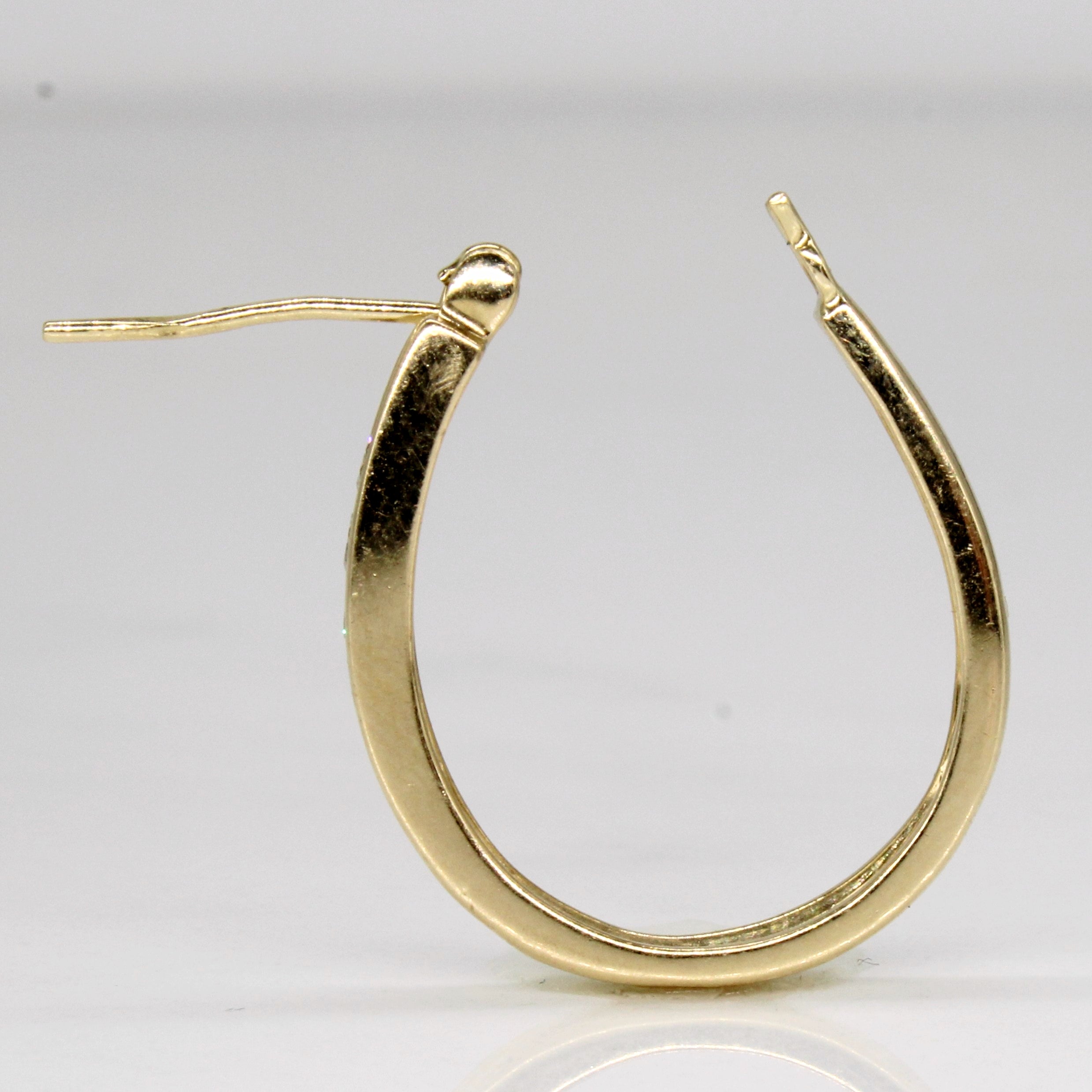 Boucles d'oreilles créoles en diamant | 0,36 ct | 
