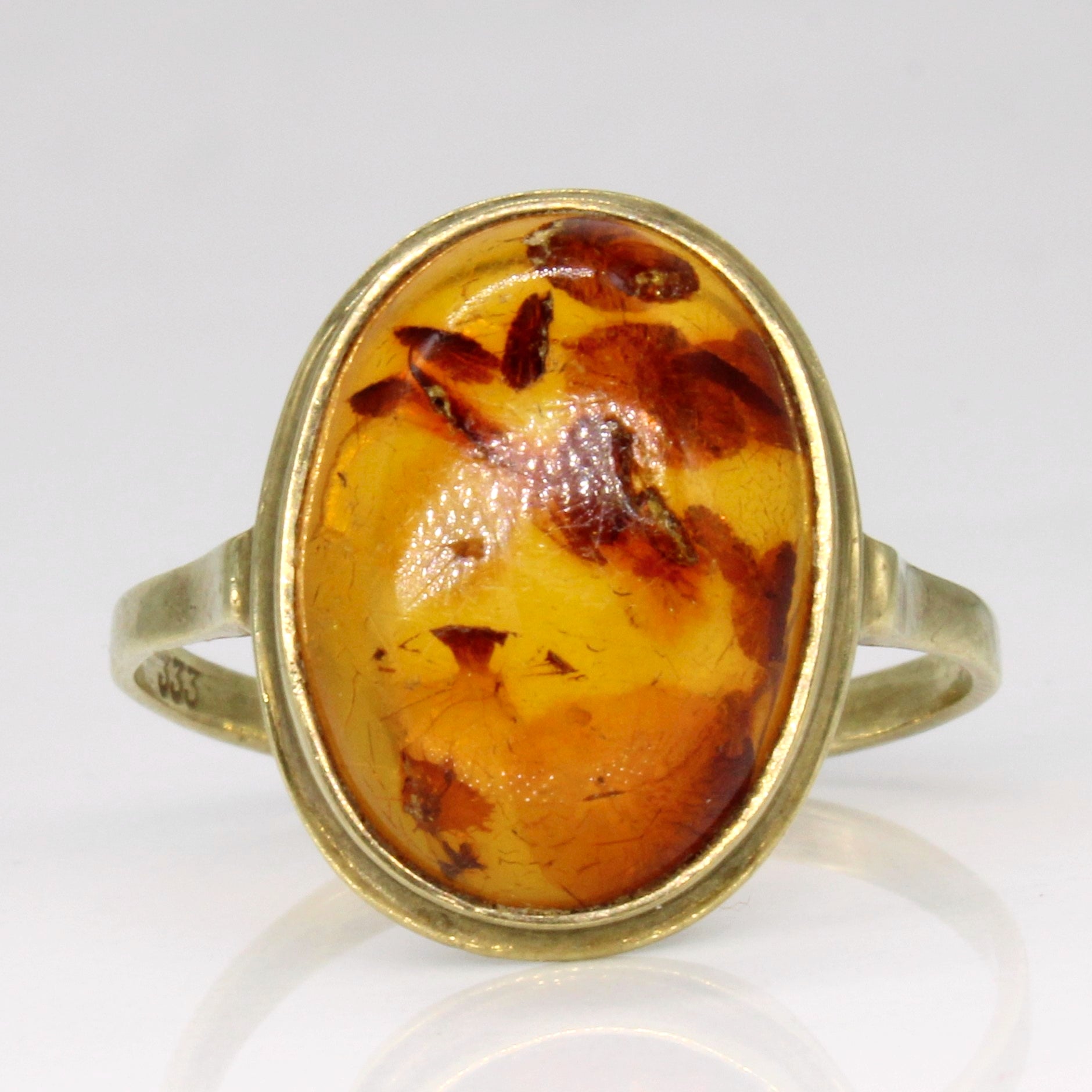 Amber Cocktail Ring | 2.95ct | SZ 10 |
