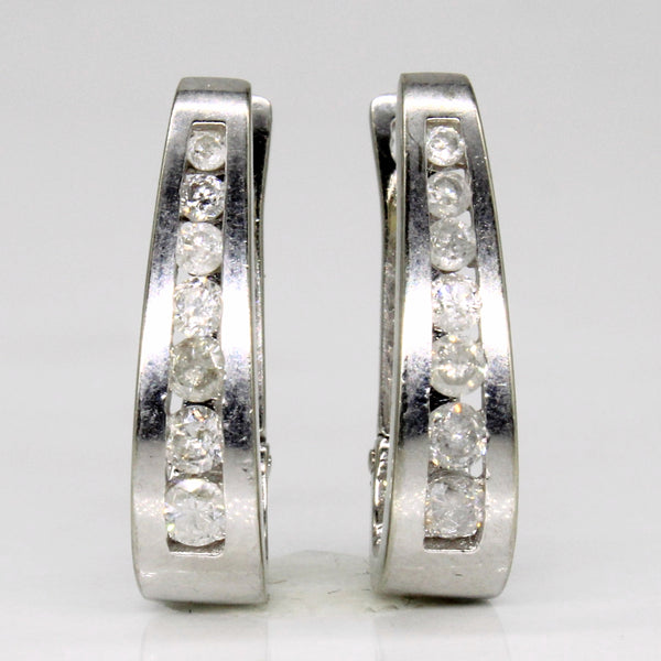 Diamond Hoop Earrings | 0.50ctw |