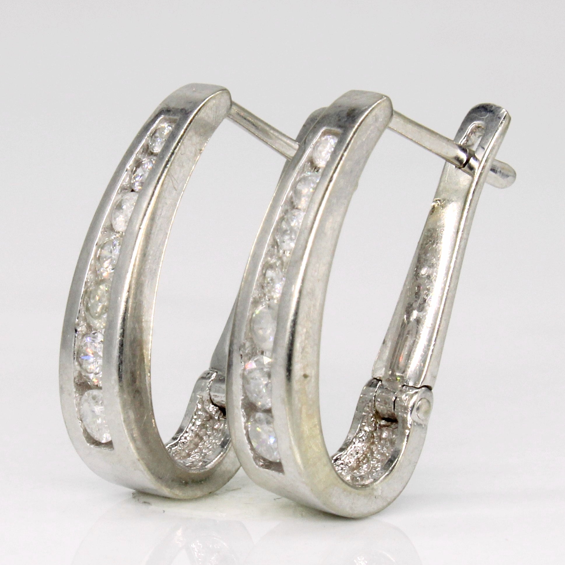 Diamond Hoop Earrings | 0.50ctw |