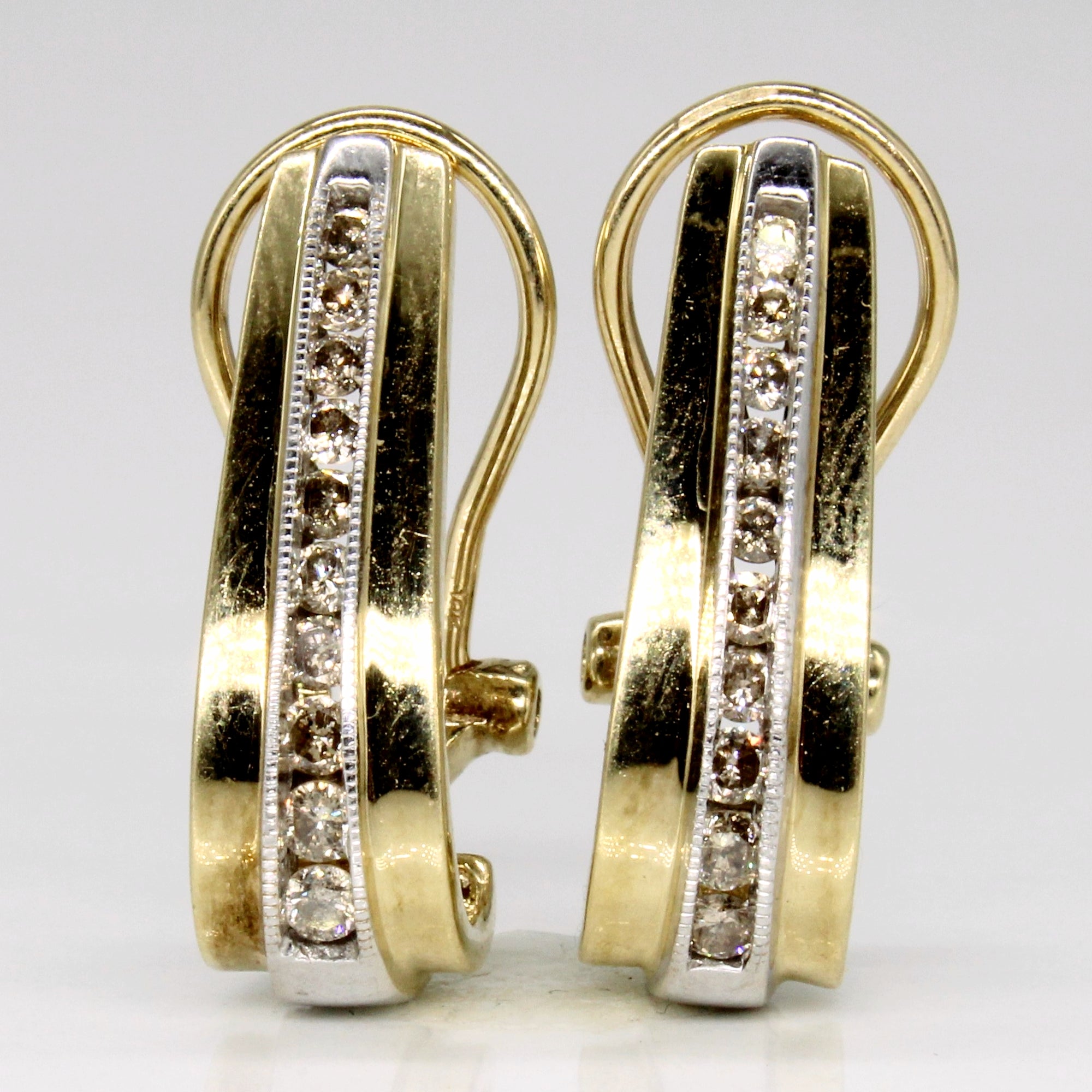 Diamond Huggie Earrings | 0.40ctw |