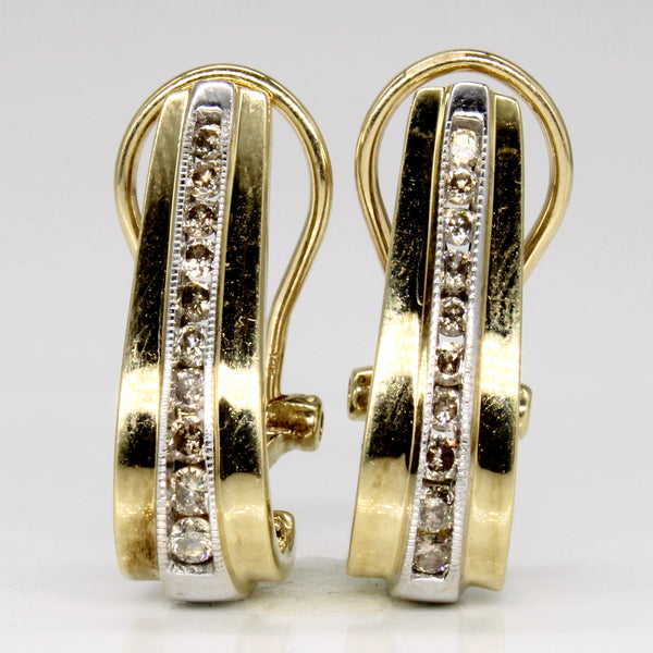 Diamond Huggie Earrings | 0.40ctw |