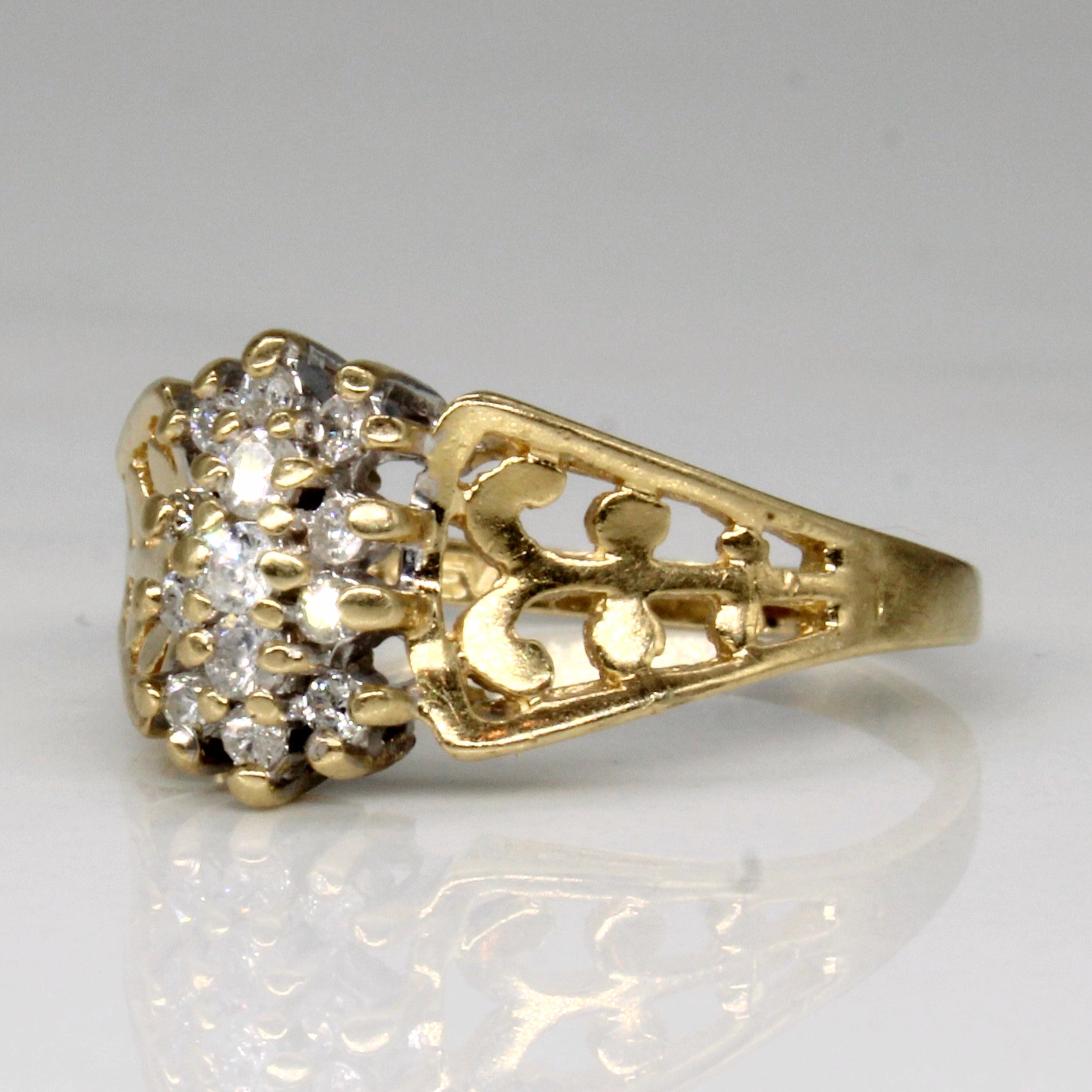 Diamond Lattice Ring | 0.20ctw | SZ 6 |