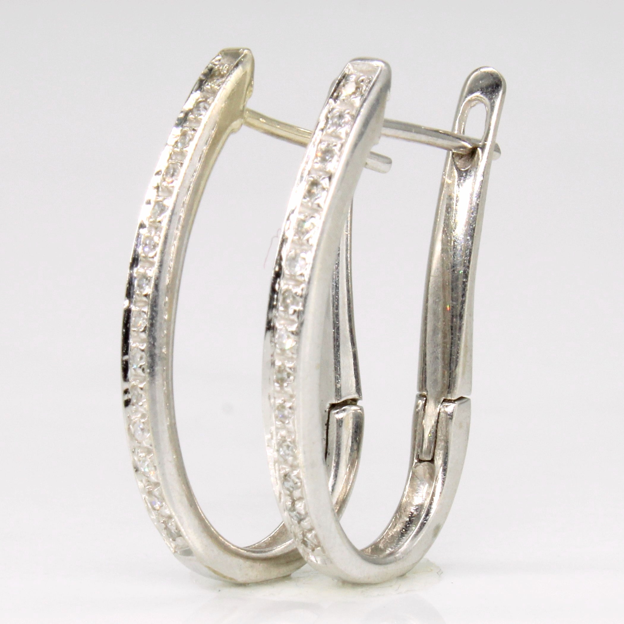 Diamond Hoop Earrings | 0.14ctw |