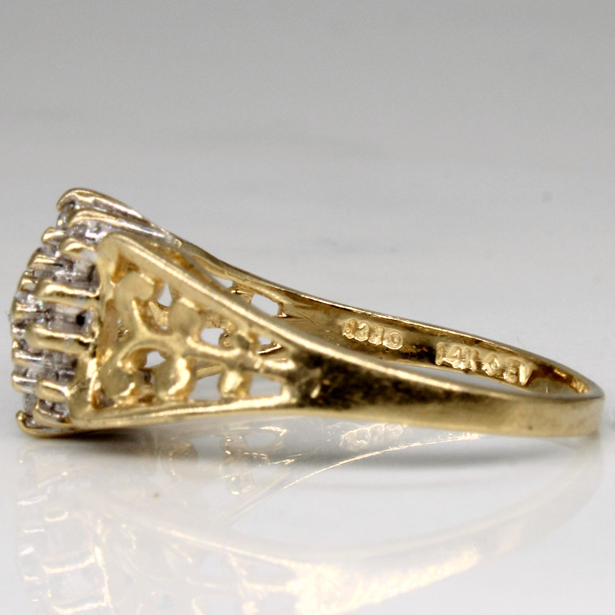 Diamond Lattice Ring | 0.20ctw | SZ 6 |