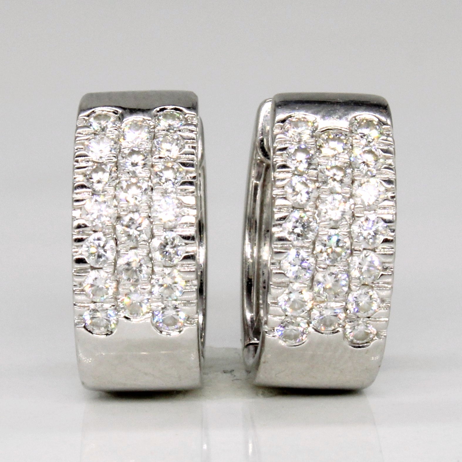 Michael Hill' Diamond Hoop Earrings | 0.52ctw |