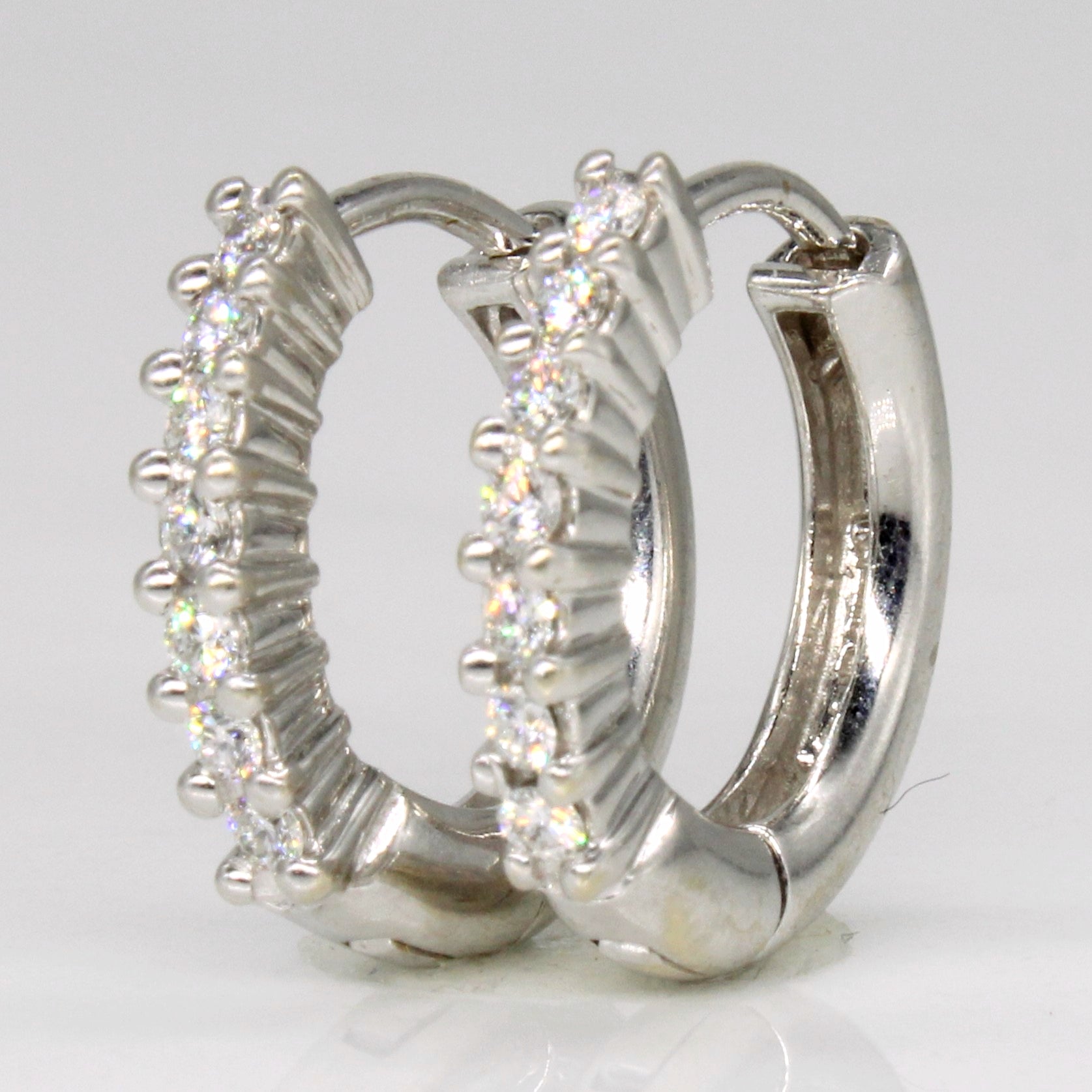 Birks' Diamond Hoop Earrings | 0.20ctw |