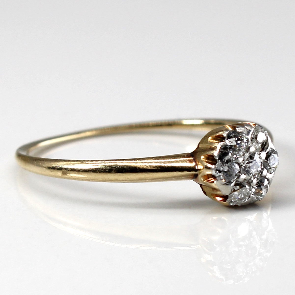 Cluster Set Diamond Ring | 0.15ctw | SZ 6.75 |