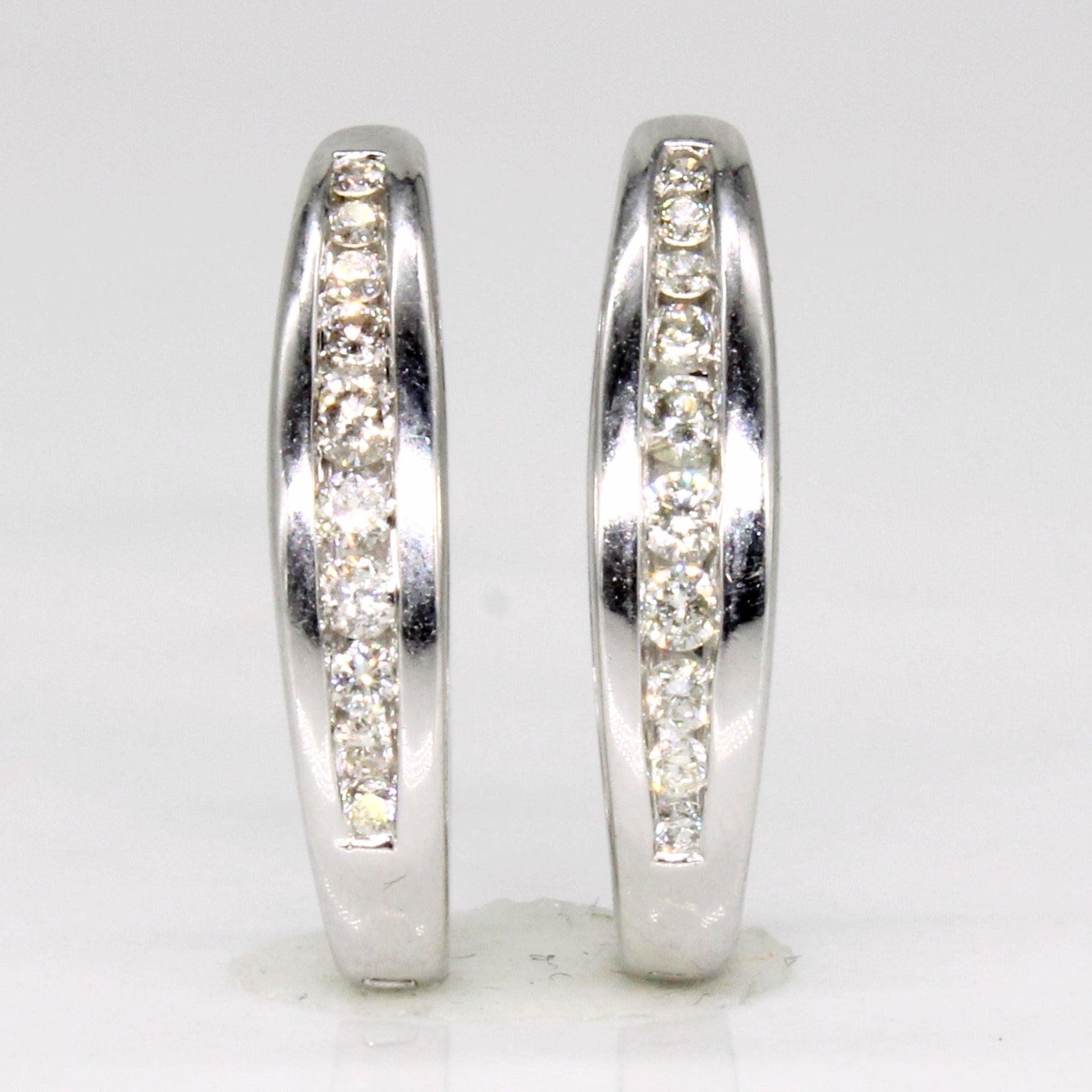 Diamond Hoop Earrings | 0.15ctw |