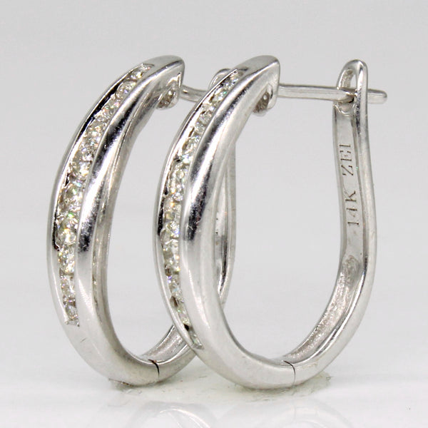 Diamond Hoop Earrings | 0.15ctw |