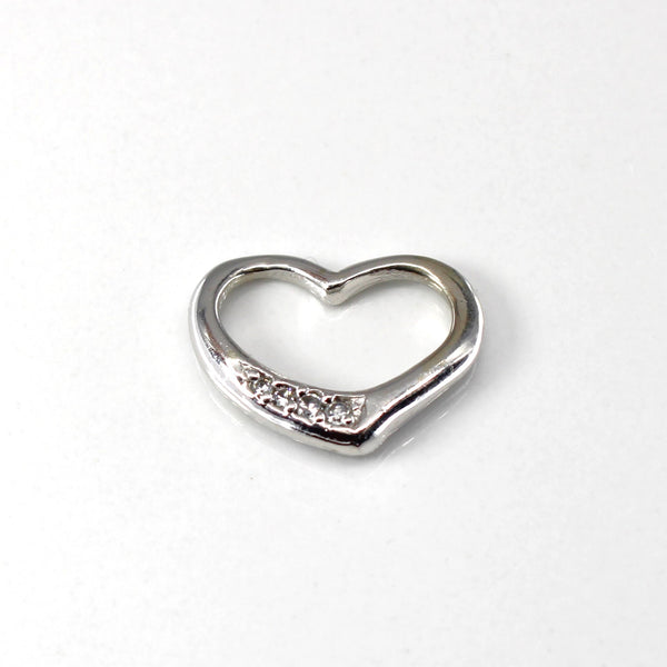 Diamond Heart Pendant | 0.06ctw |