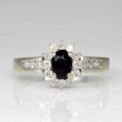Sapphire & Diamond Engagement Ring | 0.50ct, 0.27ctw | SZ 7.5 |