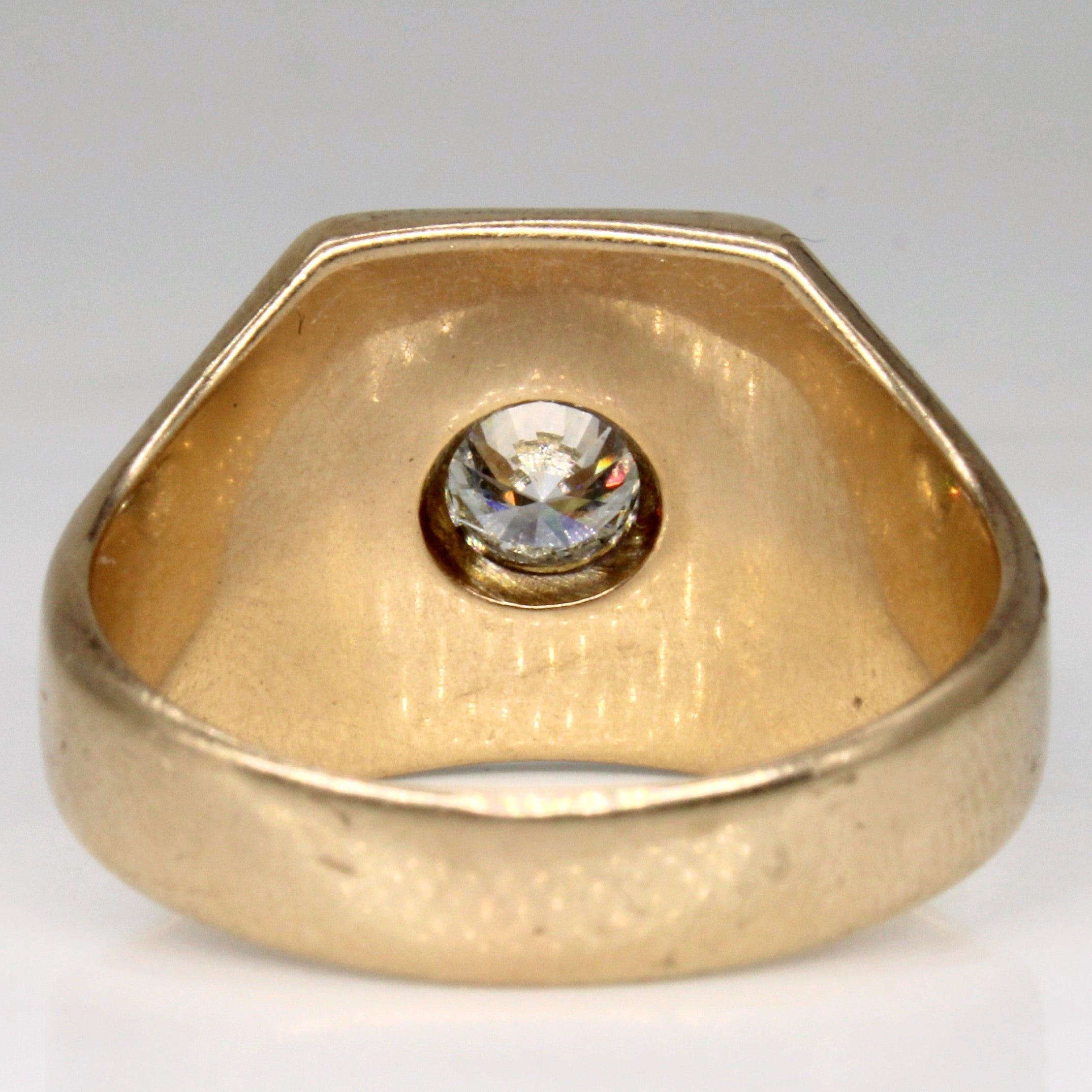 Bague solitaire en diamant | 0,70 ct | Taille 10,75 | 