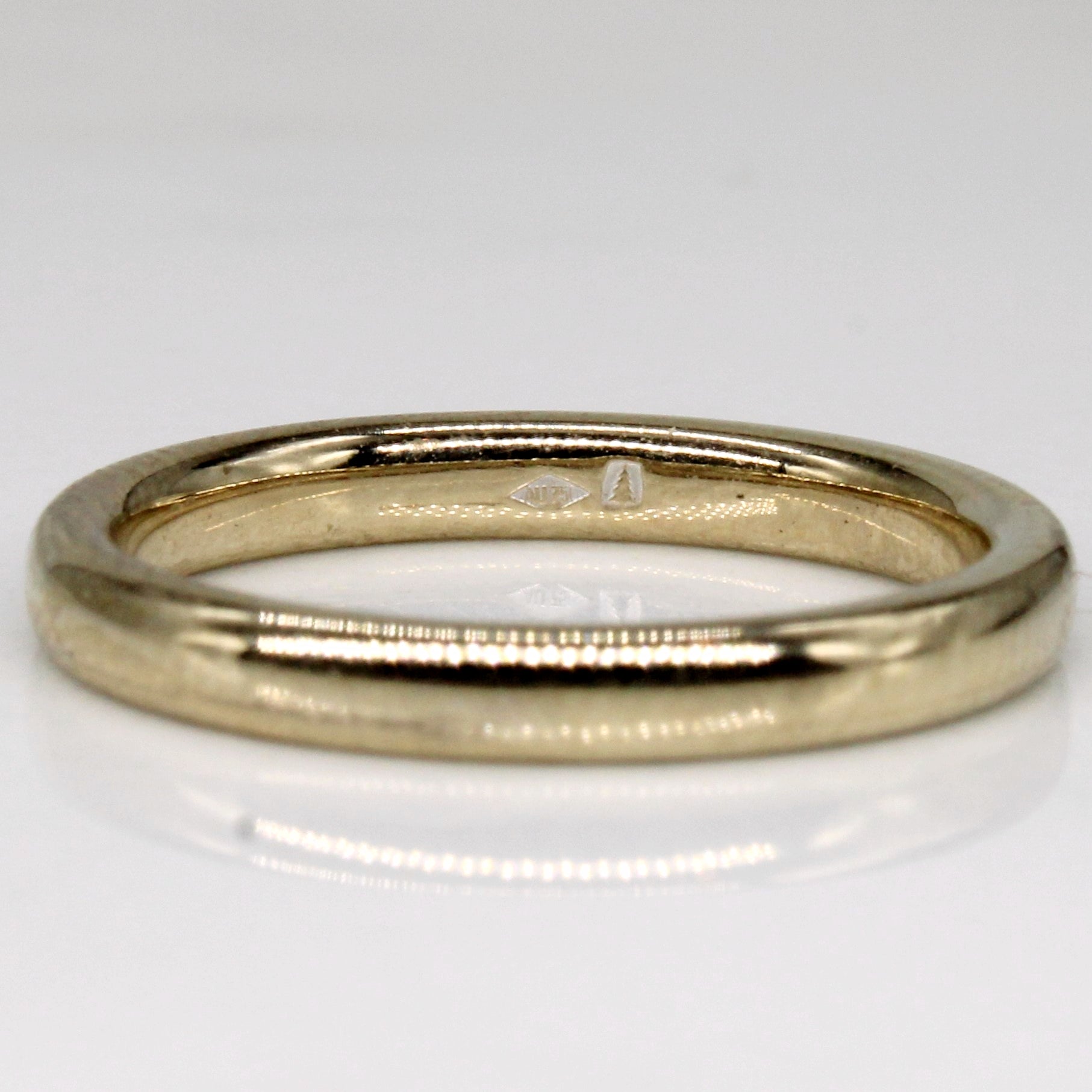 18k White Gold Band | SZ 4.75 |