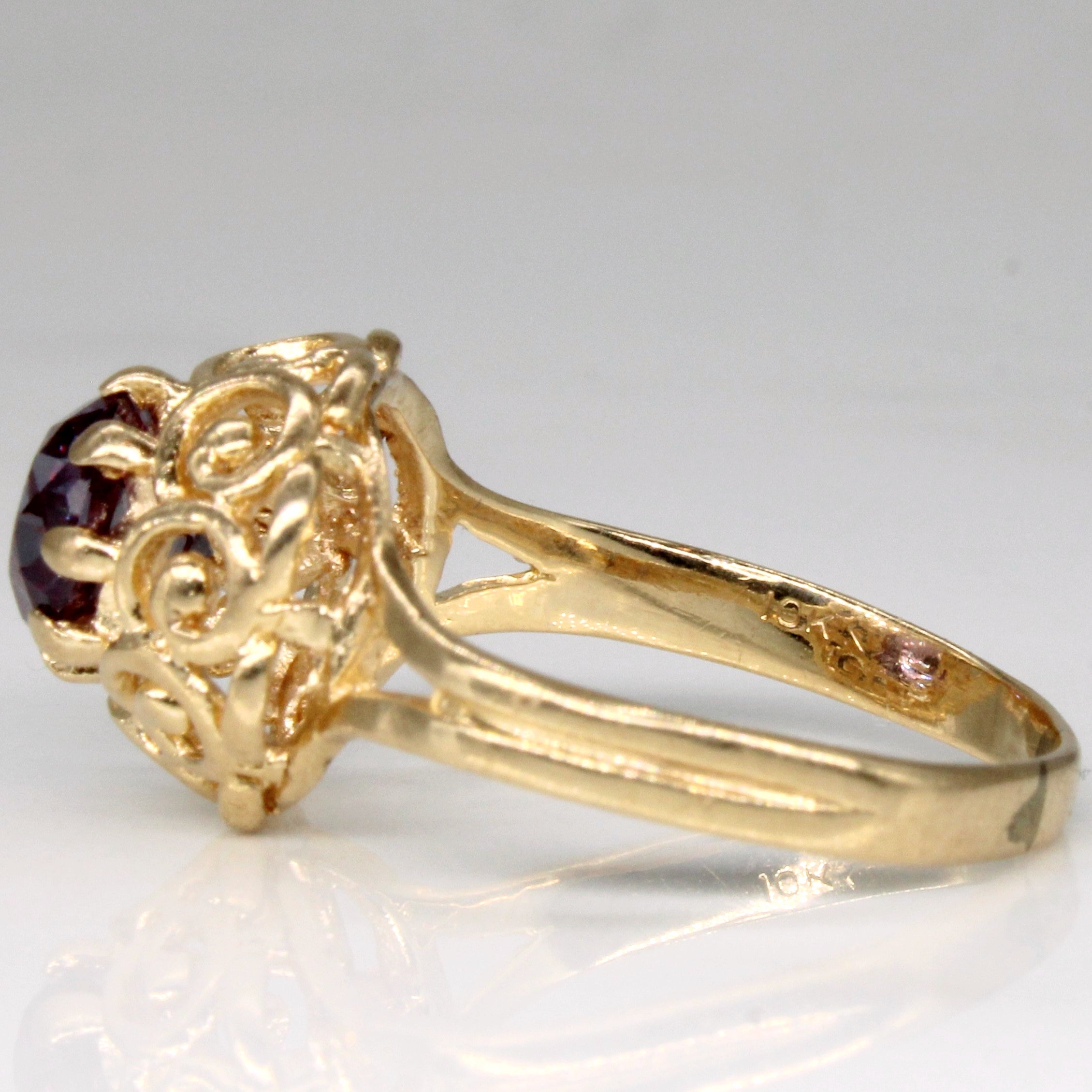 Synthetic Colour Change Sapphire Ring | 1.80ct | SZ 8.25 |