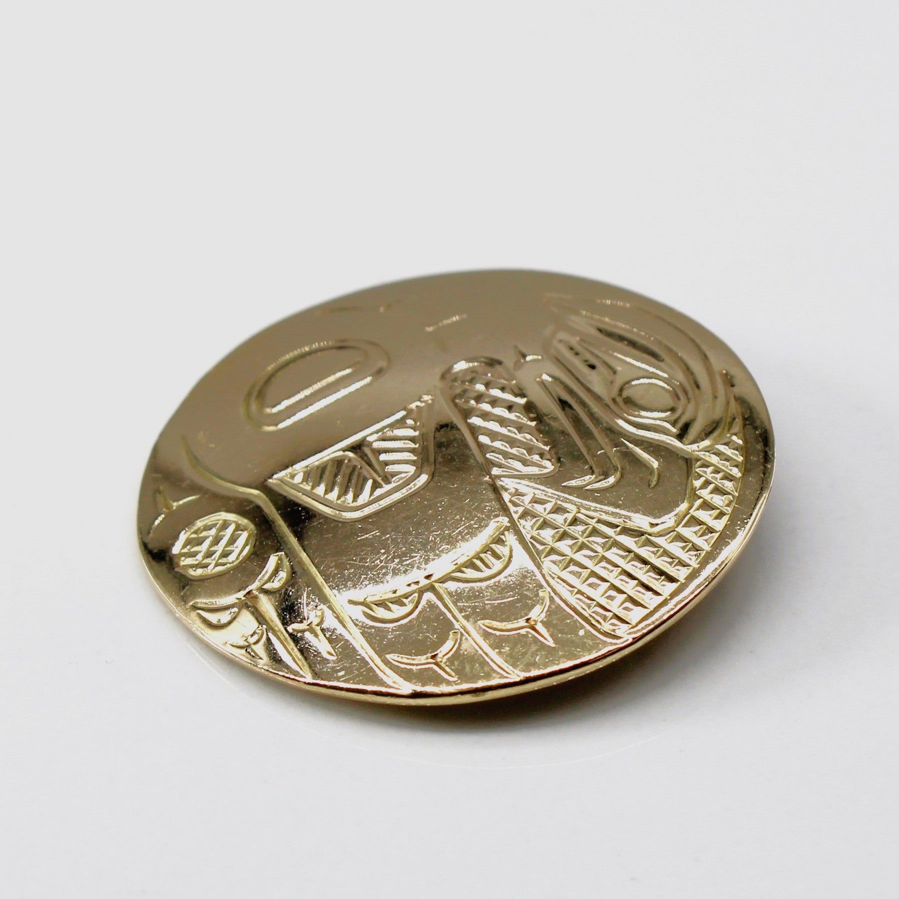 Indigenous Art Round Pendant