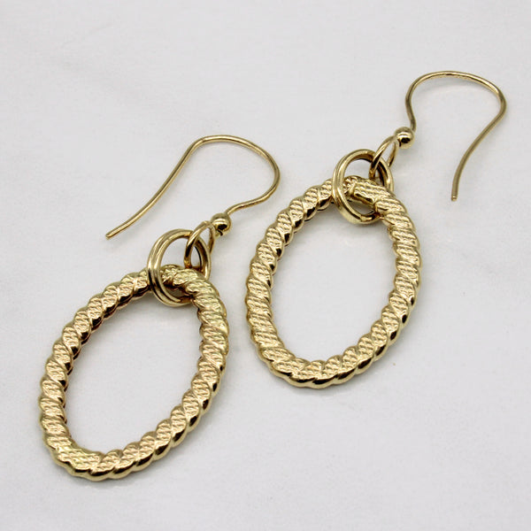 14k Yellow Gold Earrings