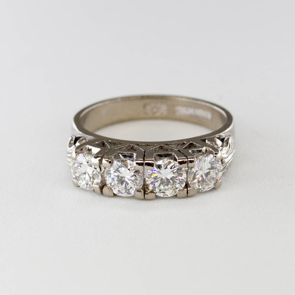 Four Stone Diamond Ring | 1.12ctw | SZ 5.5 |