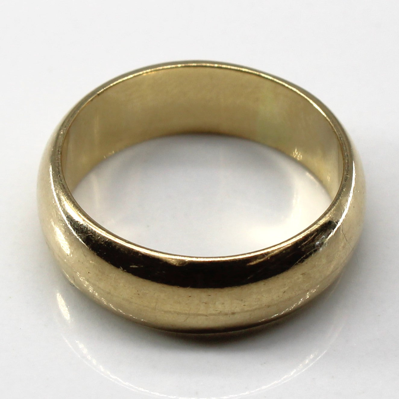 1965 Birmingham 9k Bande en or uni | Taille 6,75 | 