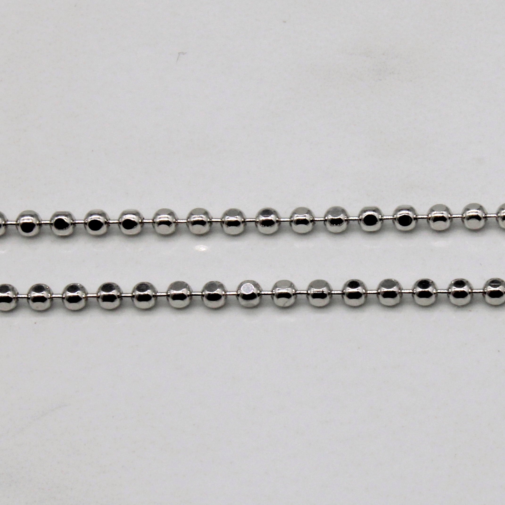 Diamond Closure Necklace | 0.06ctw | 18" |