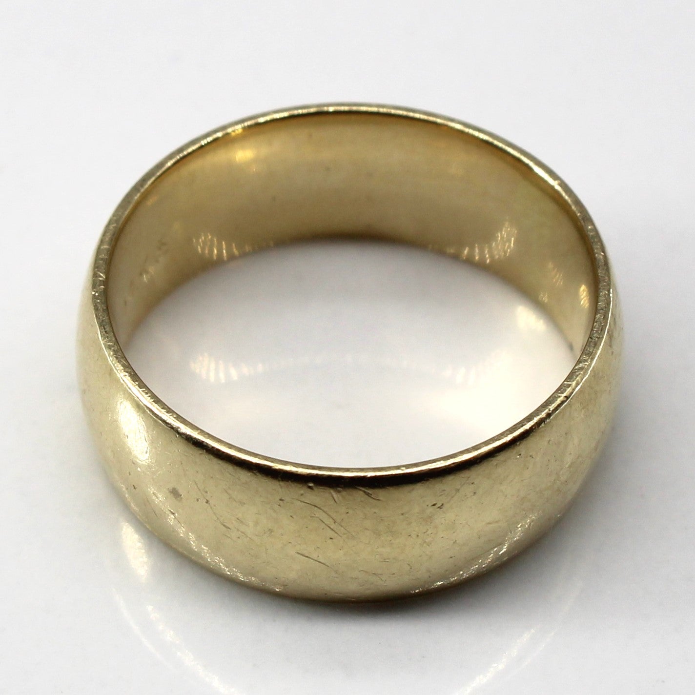 Yellow Gold Plain Band | 7.1 mm | SZ 7 |