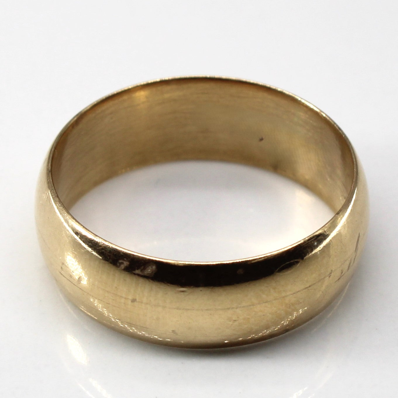 14k Yellow Gold Plain Band | SZ 9.75 |