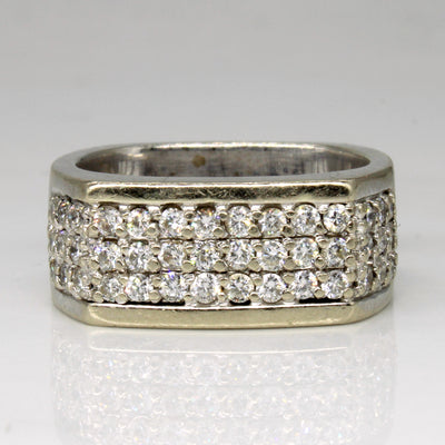 Diamond Cluster Ring | 1.05ctw | SZ 9.25 |