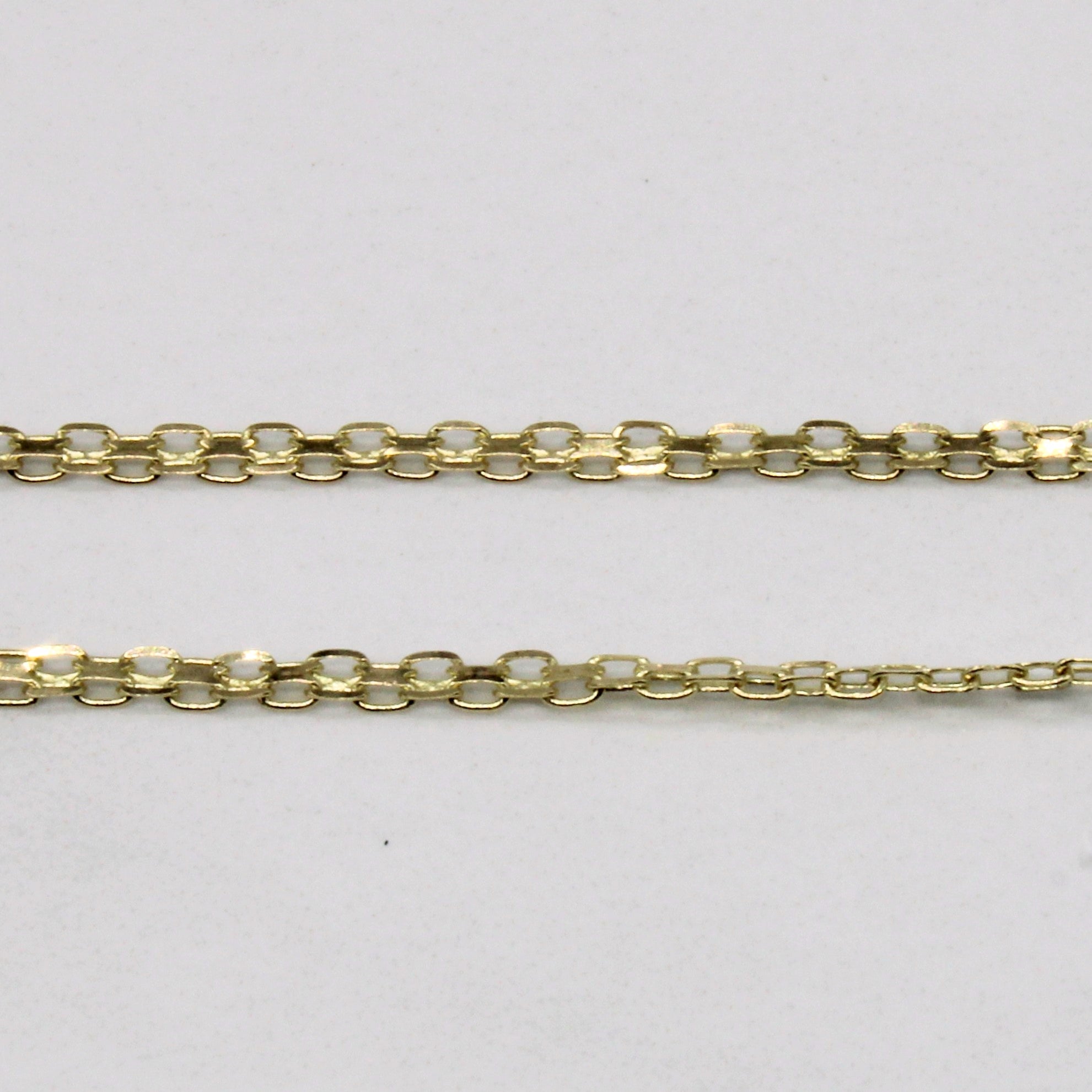Diamond Scoop Necklace | 0.25ctw | 17" |