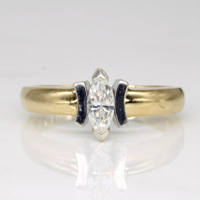 Marquise Cut Diamond Ring | 0.22ct | SZ 6 |