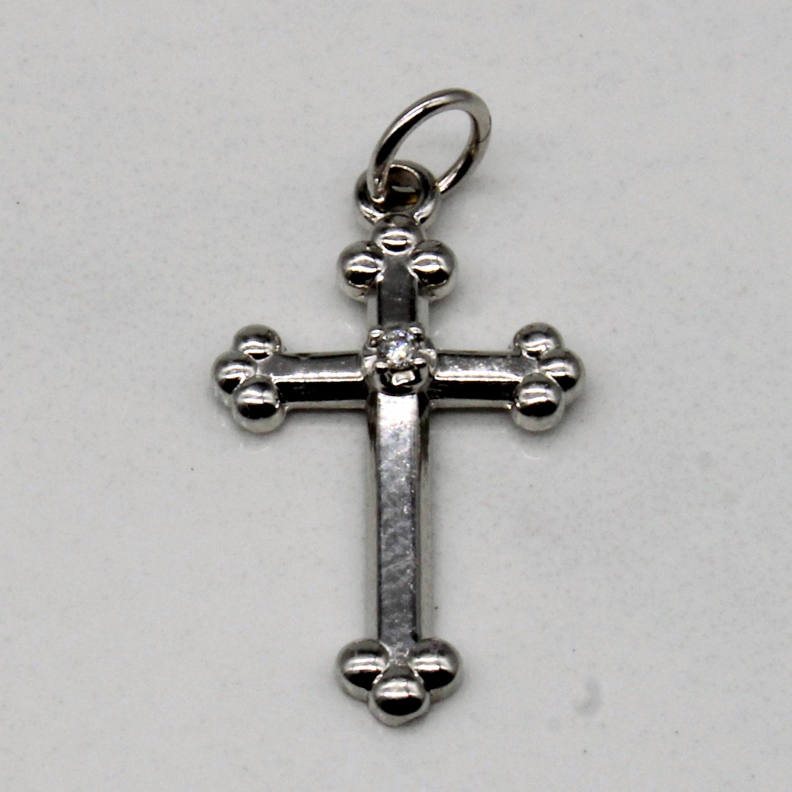 Diamond Cross Pendant | 0.01ct |