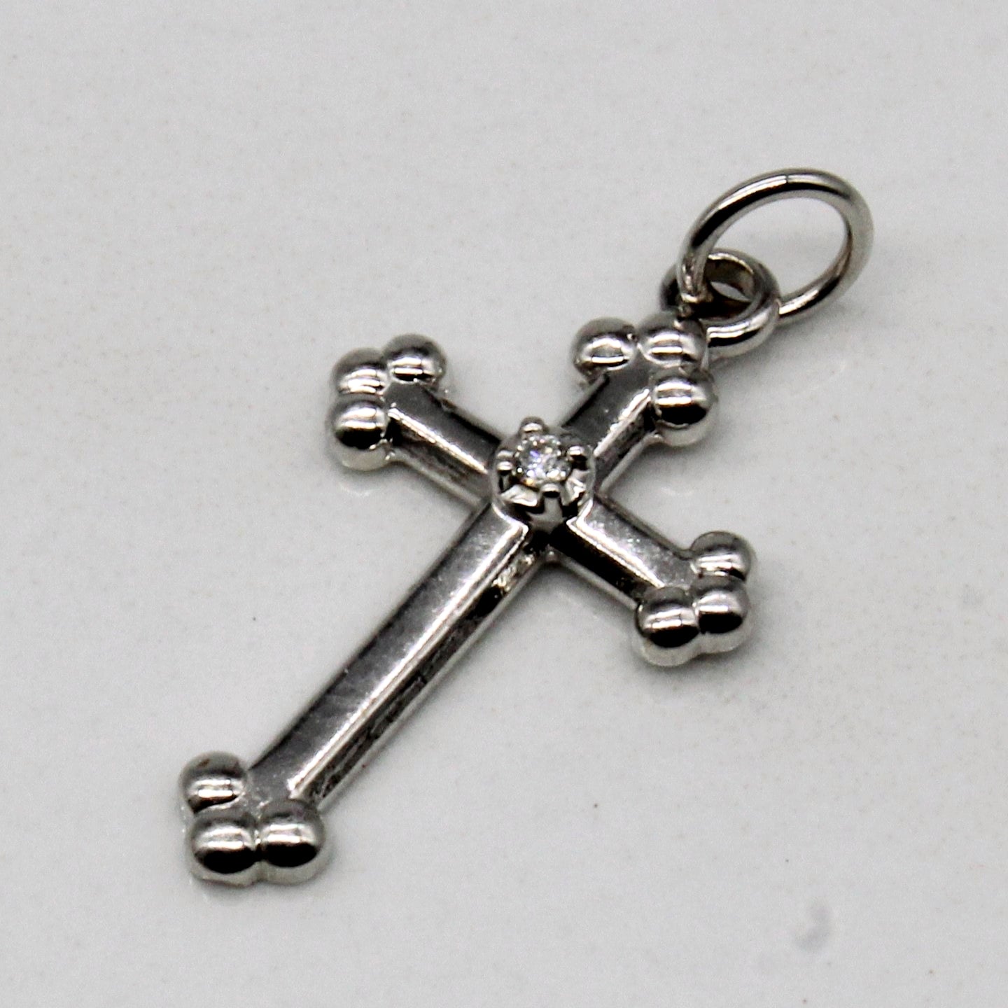 Diamond Cross Pendant | 0.01ct |