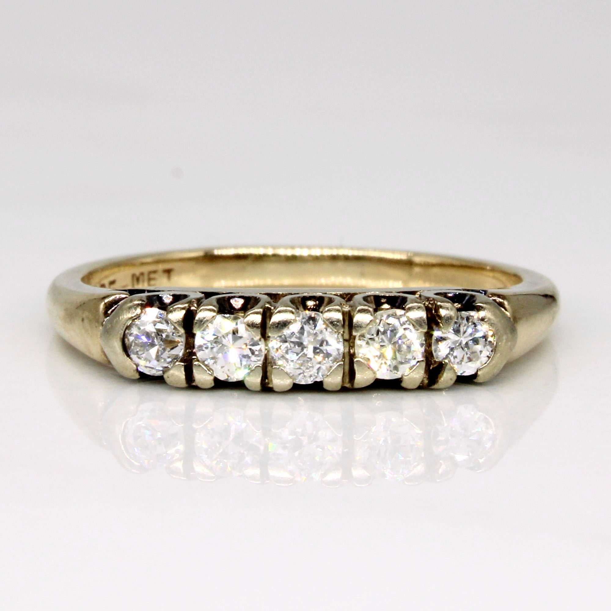 Five Stone Diamond Ring | 0.27ctw | SZ 7.25 |