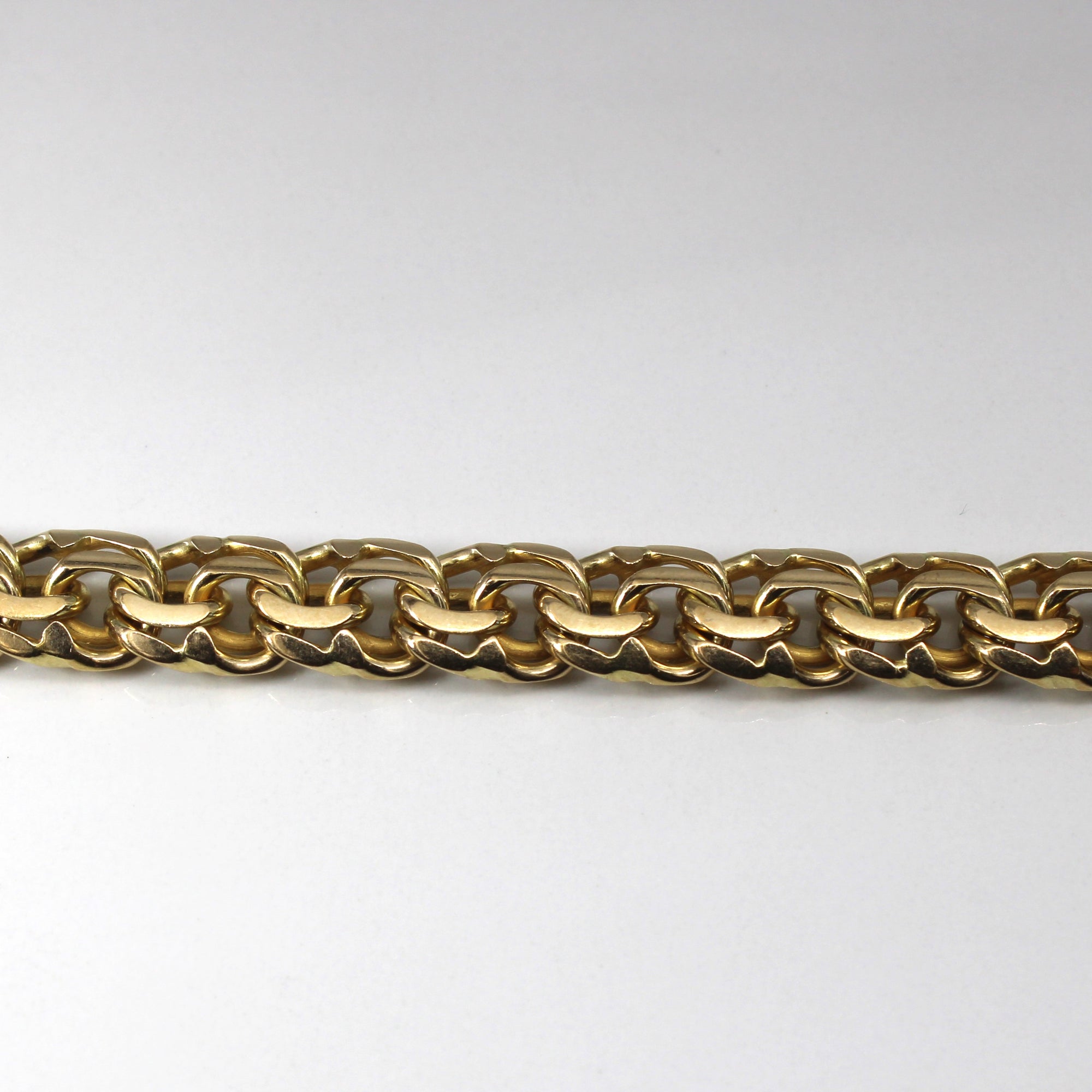 Curb Link Chain Bracelet | 9